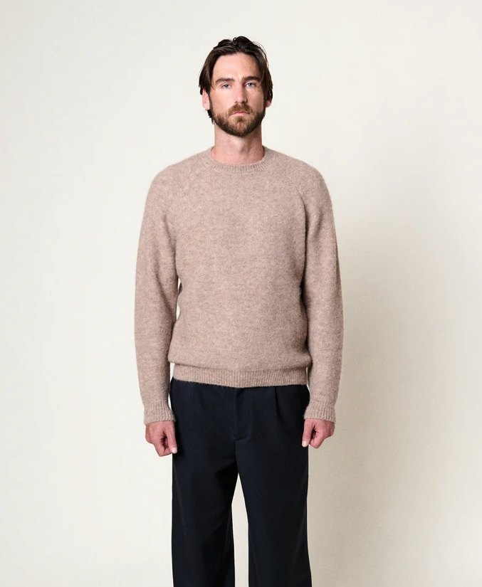 Homecore Baby Brett Light Taupe Pullover Herren taupe